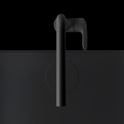 F8005022 Like, смеситель для кухни L-образный излив, черный, шт. фото в интернет-магазине Русалия