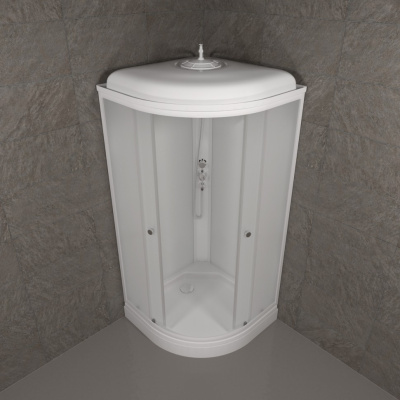 Душевая кабина Вельвет 80*80 А (7 мест+сифон D90) Щ0000064622 Тритон фото в интернет-магазине Русалия