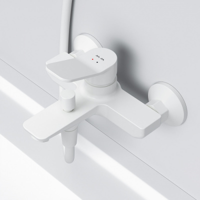 F85A10033 X-Joy, смеситель для ванна/душа, белый, шт. фото в интернет-магазине Русалия