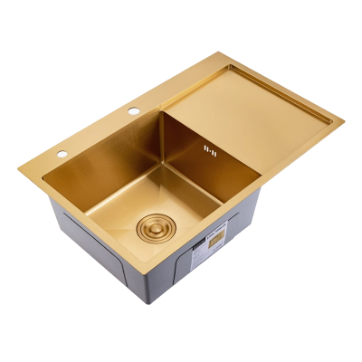 Кухонная мойка Splenka S705.7850.03, золотой сатин фото в интернет-магазине Русалия