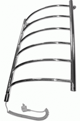 Полотенцесушитель электрический с терморегулятором Приоритет эл ТЭН 1 80*50 (ЛЦ2) Тругор фото в интернет-магазине Русалия