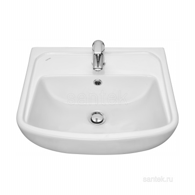 Раковина Santek Лонги 500х420 отверстие под смеситель 1WH501754 фото в интернет-магазине Русалия