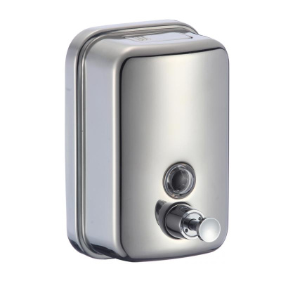 Дозатор жидкого мыла Savol S-00401, хром фото в интернет-магазине Русалия