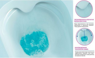 Унитаз безободковый City New Clean On с сиденьем-микролифт S-KO-CIT011-3/5-COn-S-DL-w Cersanit фото в интернет-магазине Русалия