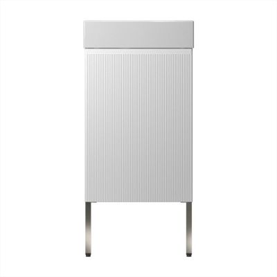 Тумба с раковиной WC Area 40 см матовый белый 221801003 Wellsee фото в интернет-магазине Русалия