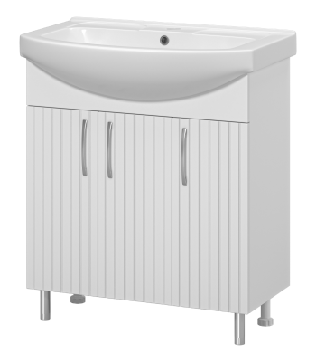 Тумба Изео 75 с раковиной Днепрокерамика Изео 75 Misty фото в интернет-магазине Русалия