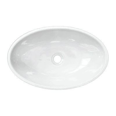 Раковина накладная овальная Ringo 53 RNGSLWB01 Sanita Luxe фото в интернет-магазине Русалия