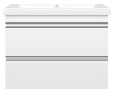 Тумба Ингрид 75 подвесная с раковиной Misty Алиса 75 Misty фото в интернет-магазине Русалия