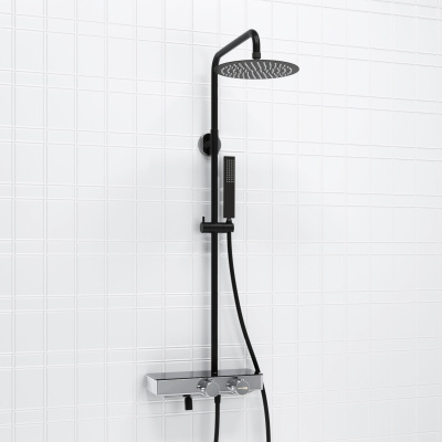 A114.258.218.CB Thermo Душевой комплект с термостатическим смесителем Wasserkraft фото в интернет-магазине Русалия