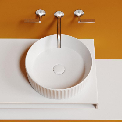 Умывальник чаша накладная круглая Element 360*360*115мм CN6057 Ceramica Nova фото в интернет-магазине Русалия