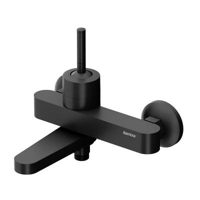 291000300 ARC смеситель для ванны/душа, поворотный излив (черный) фото в интернет-магазине Русалия