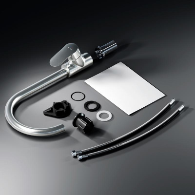 F8007111 Like смеситель для кухни, сатин, шт. фото в интернет-магазине Русалия