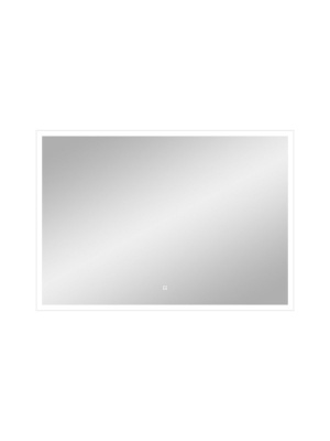 Зеркало с подсветкой Frame White 800x600 ЗЛП2312 Continent фото в интернет-магазине Русалия