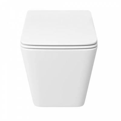 Унитаз подвесной безободковый Heis SH0302 с сиденьем-микролифт SHRUDERS фото в интернет-магазине Русалия