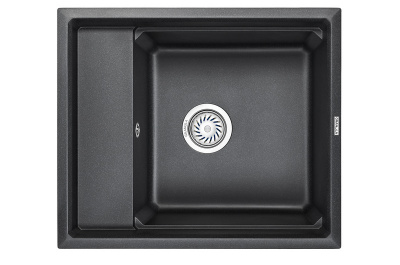 Кухонная мойка GRANULA Kitchen Space (6004, ЧЁРНЫЙ) фото в интернет-магазине Русалия