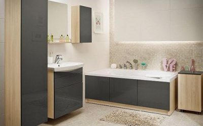 Ванна акриловая Smart 170х80 левая P-WP-SMART*170-LNL Cersanit фото в интернет-магазине Русалия