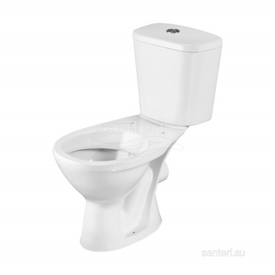 Унитаз - компакт с сиденьем Pro белый 1.P215.5.S00.00B.F Santeri фото в интернет-магазине Русалия