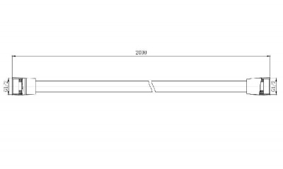 Шланг для душа 200см AQUATEK AQ2112CR фото в интернет-магазине Русалия