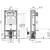 Инсталляционная система для подвесных унитазов отдельностоящая AM116/1120 SOLOMODUL ALCAPLAST фото в интернет-магазине Русалия
