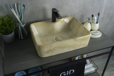 Раковина накладная Gid Mnc606 фото в интернет-магазине Русалия