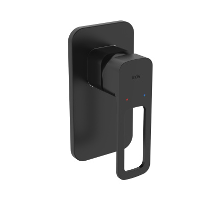 Встраиваемый смеситель с одним выходом черный IDDIS Slide (SLIBL00i66) фото в интернет-магазине Русалия