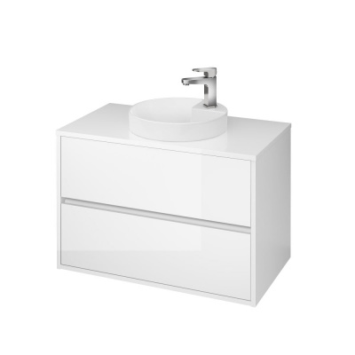 Раковина врезная круглая Crea 38 P-UM-CRE38/1-ic Cersanit фото в интернет-магазине Русалия