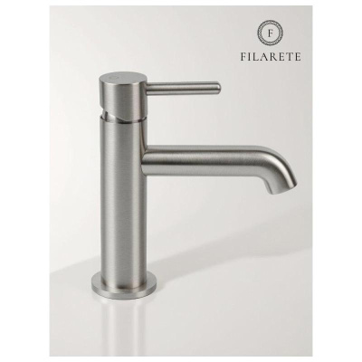 Смеситель для раковины FILARETE Roun FL5020NK, никель фото в интернет-магазине Русалия