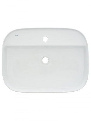 AQM5003 Раковина настольная с отверстием под смеситель. 610x450x120 фото в интернет-магазине Русалия