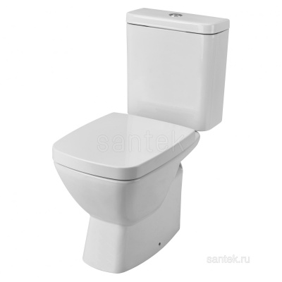 Унитаз - компакт с сиденьем микролифт Нео 1WH302194 Сантек фото в интернет-магазине Русалия