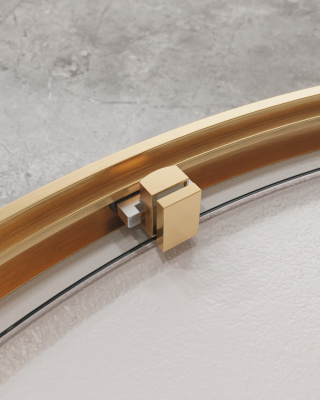 Душевой уголок CEZARES MOLVENO-R-1-90-C-BORO-IV фото в интернет-магазине Русалия