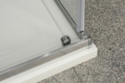 Душевой уголок 80х80 UNO-A-2-80-C-Cr  Belbagno фото в интернет-магазине Русалия