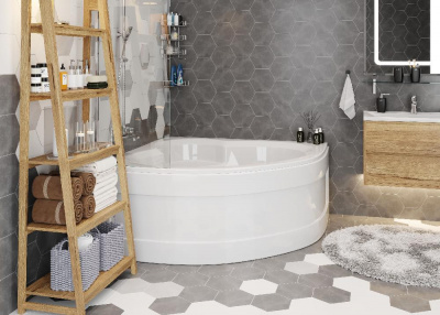 Акриловая ванна VAGNERPLAST MINI CATALINA 125x125 VPBA125CTM3X-04 фото в интернет-магазине Русалия