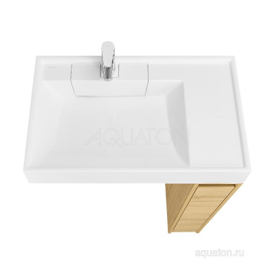 Тумба под раковину AQUATON Лондри 20 Дуб Сантана без фасада 1A267101LH0C0 фото в интернет-магазине Русалия Тумба под раковину AQUATON Лондри 20 Дуб Сантана без фасада 1A267101LH0C0 фото в интернет-магазине Русалия