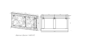Зеркало "Даллас 140", Люкс белое СС-00002356 Style Line фото в интернет-магазине Русалия
