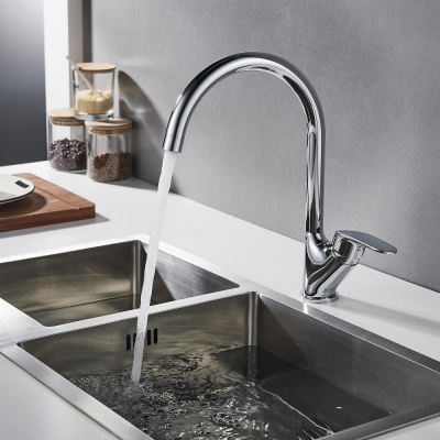 Смеситель для кухни Rossinka (RS45-23) фото в интернет-магазине Русалия