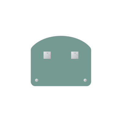 Зеркало настенное с полочкой Optima EVOFORM 60х50 см, BY 0517 фото в интернет-магазине Русалия