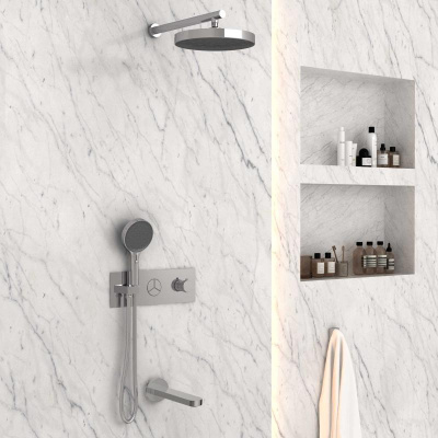 Душевой комплект Inspire VSFW-432TI3CH встраиваемый, хром Vincea фото в интернет-магазине Русалия