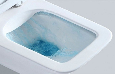 Унитаз подвесной CeramaLux 5170 бело-глянцевый фото в интернет-магазине Русалия