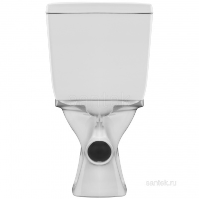 Унитаз - компакт Анимо с сиденьем полипропилен 1WH110035 горизонтальный Santek фото в интернет-магазине Русалия