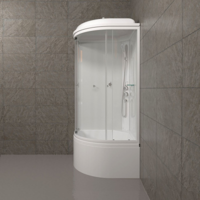 Душевая кабина Ультра 90*90 Б (9 мест+сифон D50) Щ0000061837 Тритон фото в интернет-магазине Русалия