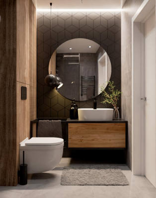 AQM2006 Унитаз подвесной с сиденьем SoftClose, технология смыва Rimless, скрытый крепеж. 520х360х410 AQUAme фото в интернет-магазине Русалия