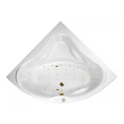 Гидромассажная ванна EXCELLENT Konsul 150x150 "NANO" (золото) WAEX.KON15.NANO.GL фото в интернет-магазине Русалия