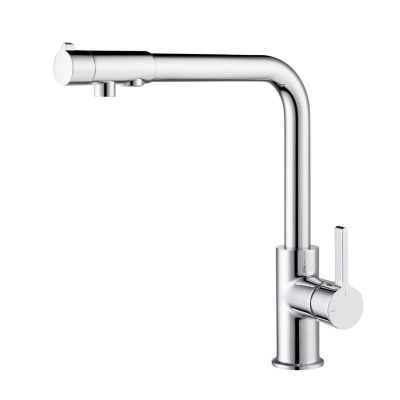 Смеситель для кухонной мойки Timo Hette (1026/00F chrome) фото в интернет-магазине Русалия