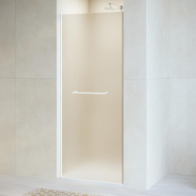 Душевая дверь RGW PA-103W 800, стекло матовое-сатинат, профиль белый фото в интернет-магазине Русалия