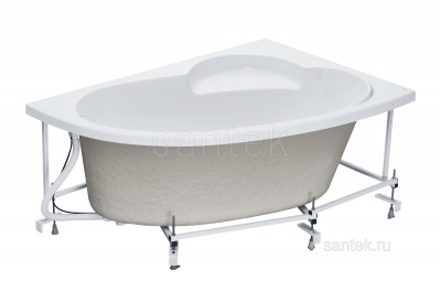 Ванна акриловая Шри-Ланка 150х100 R 1WH302395 ПРАВАЯ Santek