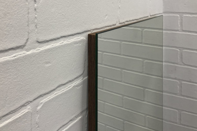 COMFORTY. Зеркало "Асти-40" дуб темно-коричневый фото в интернет-магазине Русалия