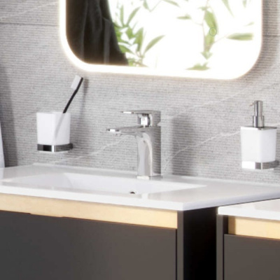 Смеситель для умывальника EXCELLENT Keria AREX.2001CR (хром) фото в интернет-магазине Русалия