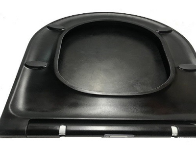 Унитаз подвесной с сиденьем микролифт 2198MB черный матовый CeramaLux фото в интернет-магазине Русалия