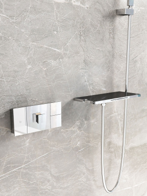 Душевой комплект Futura VSFW-2F11TCH термостатический встраиваемый, 3 режима, хром Vincea фото в интернет-магазине Русалия