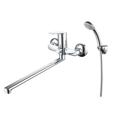 Смеситель для ванны с длинным изливом Milardo Horizont (HORSB02M10) фото в интернет-магазине Русалия